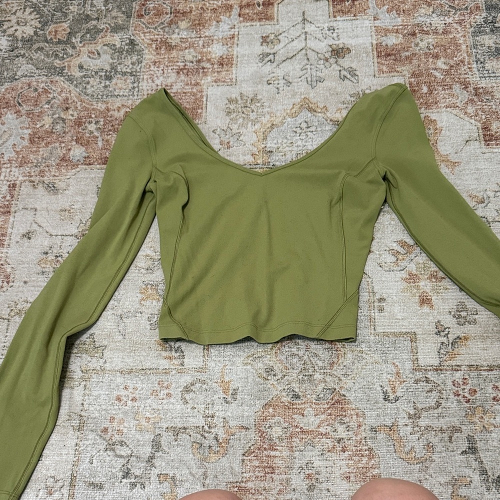 Lululemon Athletica Sage Long Sleeve Top